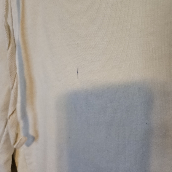 Baja East Sweatpants Joggers Pale Yellow Green Gray Tie Waist Size 0 Athleisure - Picture 5 of 15